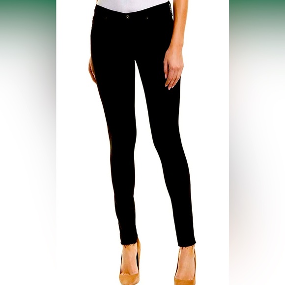 Ag Adriano Goldschmied The Legging Super Skinny Fit Black 28R - Picture 2 of 3